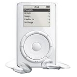 Apple iPod Classic 2nd Gen 10GB (Touch Wheel)