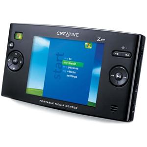 creative zen portable media center 40gb