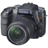 Sell sony alpha dslr-a100 digital slr camera with 18-200mm f3.5-6.3 lens at uSell.com